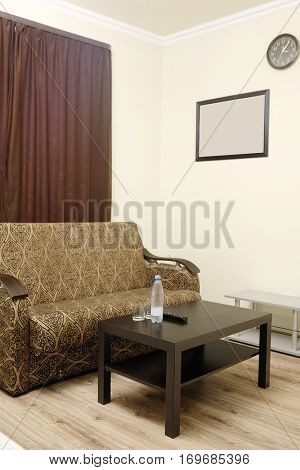Interior of a hotel room
