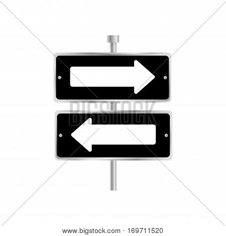 Road sign isolated icon vector illustration graphic design