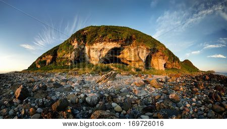 King's Caves near Blackwaterfoot Isle of Arran Scotland
