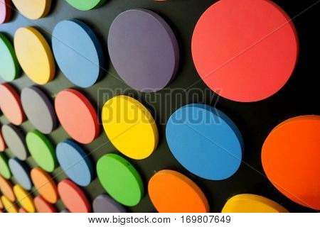 Colourful Poka Dot