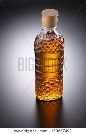 bottle of the apple oligo syrup