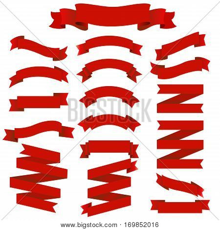 Red Ribbons Big Set