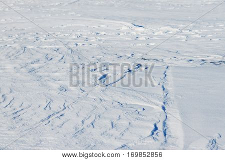 Footprints In The Snow