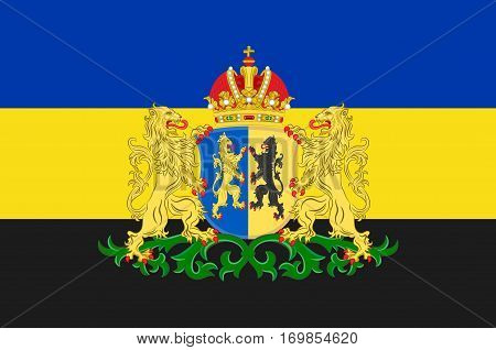 Flag of Gelderland is a province of the Netherlands
