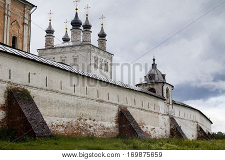 Goritsky monastery complex in the city of  Pereslavl-Zalessky, Russia