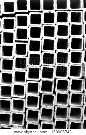 Metal tube - close-up