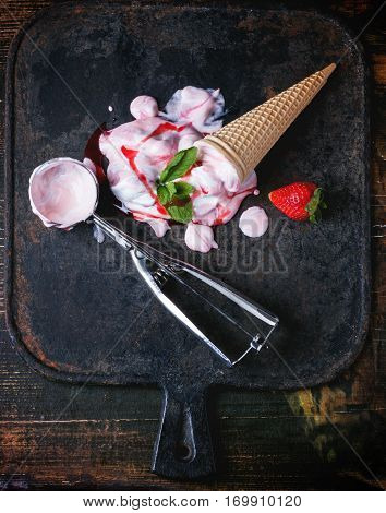 Strawberry Ice Cream