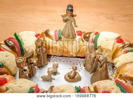 Epiphany Cake, Kings Cake, Or Rosca De Reyes
