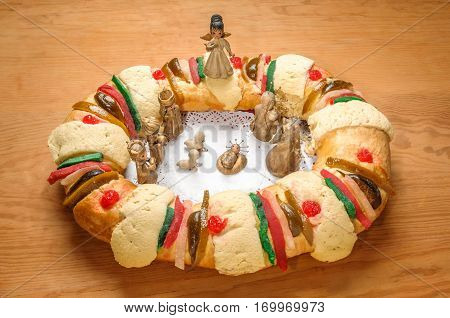 Epiphany Cake, Kings Cake, Or Rosca De Reyes