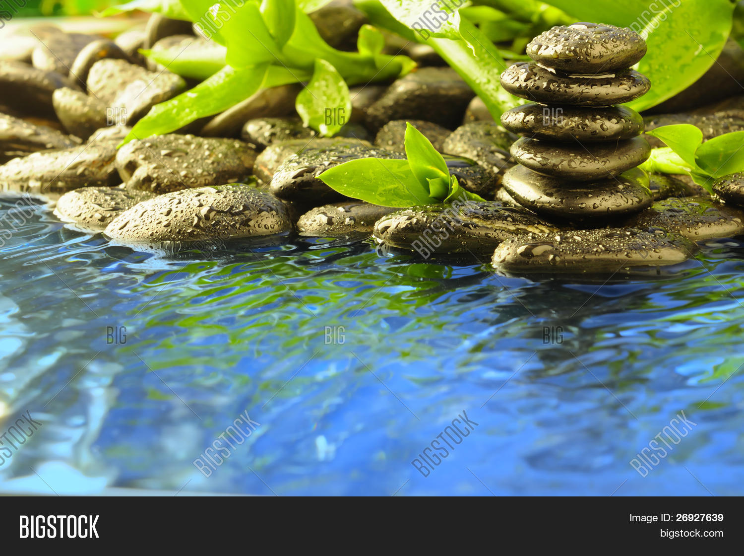 Zen Stones Water Image & Photo (Free Trial) Bigstock