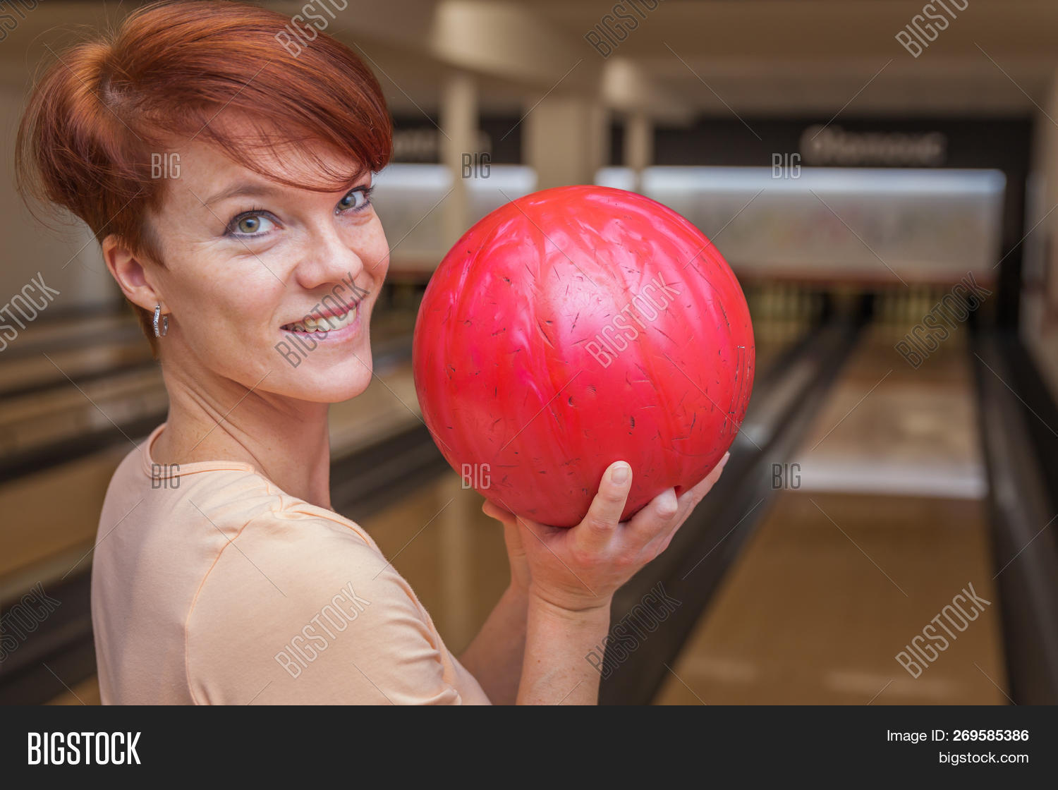 Bowling Ball Action Image & Photo (Free Trial) Bigstock