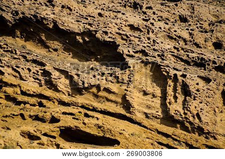 Photo Picture Of The Beautiful Ocean Coasts View Montana Amarilla La Pelada Tenerife