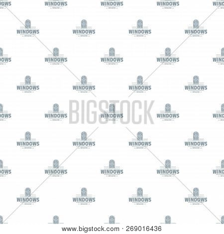 Window Installiation Pattern Vector Seamless Repeat For Any Web Design