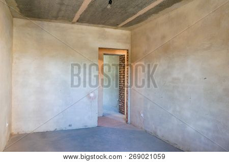 Modern And New Apartment Building. Multistoried, Modern, New And Stylish Living Block Of Flats. Real