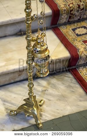 The Golden Censer In The Christian Church. Church Utensils