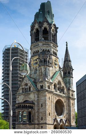 Kaiser Wilhelm Memorial Church In Berlin, Gedachtniskirche, Protestant Church, Germany