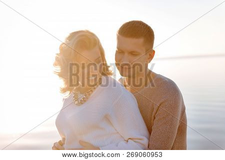 Happy Couple Waiting For A First Child
