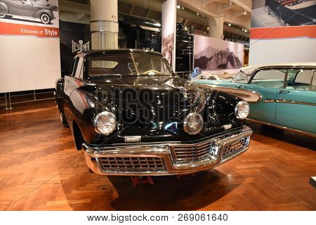 1948 Tucker 48 Sedan On Display At Henry Food Museum, Dearborn, Mi, May 28, 2018