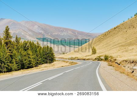 Altai Mountains And Kurai Steppe, Nature, Landscape, Siberia, Russia