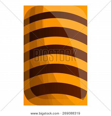 Garibaldi Biscuit Icon. Cartoon Of Garibaldi Biscuit Vector Icon For Web Design Isolated On White Ba