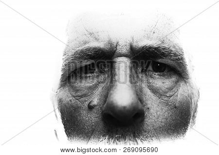 Close Up Of Man Looking Straight On
