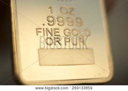 Gold Bullion Ingot Bar