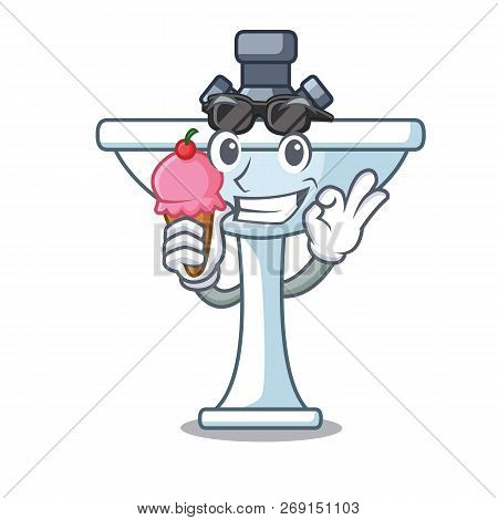 With Ice Cream Kitchen Sink On Stely Modern Character