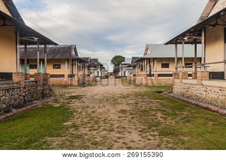 Buildings Of A Prison Camp De La Transportation In St Laurent Du Maroni, French Guiana