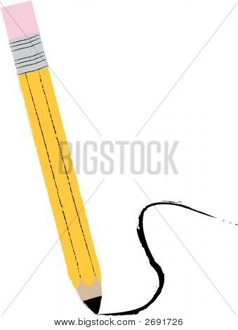 ดินสอที่ มีลูกค้าเป้าหมาย Trail.Eps