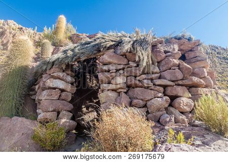 Stone Hut Built Near Puerto Chuvica Village, Bolivia