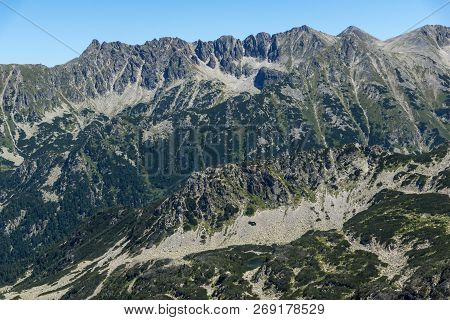 Amazing Landscape With Strazhite Peaks, Pirin Mountain, Bulgaria
