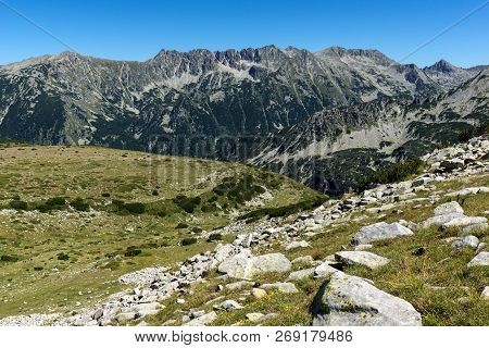 Amazing Landscape With Dzhangal And Polezhan Peaks, Pirin Mountain, Bulgaria