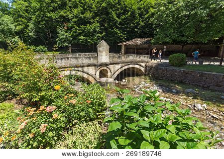 Etar, Gabrovo, Bulgaria- July 6, 2018: Old House In Architectural Ethnographic Complex Etar (etara) 