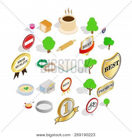 Helvetic Icons Set. Isometric Set Of 25 Helvetic Vector Icons For Web Isolated On White Background