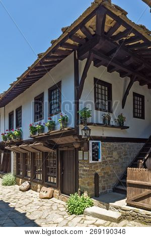 Etar, Gabrovo, Bulgaria- July 6, 2018: Old House In Architectural Ethnographic Complex Etar (etara) 