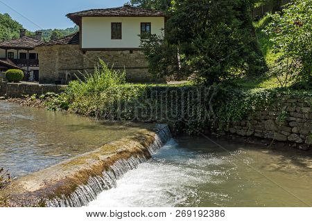 Etar, Gabrovo, Bulgaria- July 6, 2018: Old House In Architectural Ethnographic Complex Etar (etara) 
