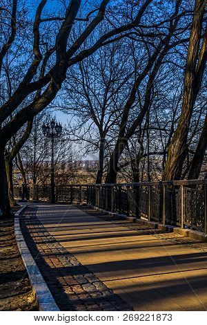 Track In The Park Volodymerska Hirka In Kyiv