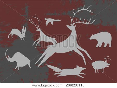 Forest Fires Burn Fast. Wild Animals Run For Their Lives. The Accident Occurred Because The Heat. Th
