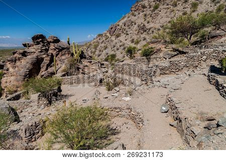 Ruins Of Ancient Pre-inca Town Quilmes, Argentina