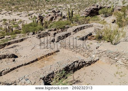 Ruins Of Ancient Pre-inca Town Quilmes, Argentina