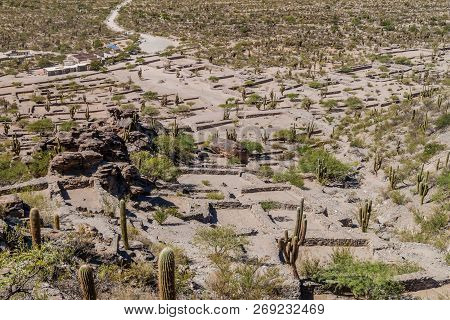 Ruins Of Ancient Pre-inca Town Quilmes, Argentina