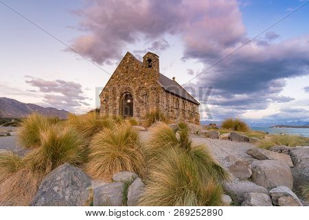 Tekapo Church At Tekapo New Zealand Travel Destination