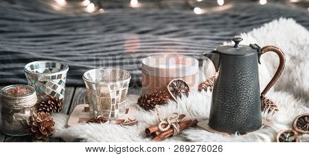 Still Life Home Decorations In The Interior Of The Room