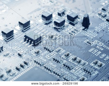 อย่างใกล้ชิดของวงจรอิเล็กทรอนิกส์กับหน่วยประมวลผล