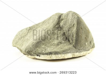 Cobblestone Close Up Isolated On White Background