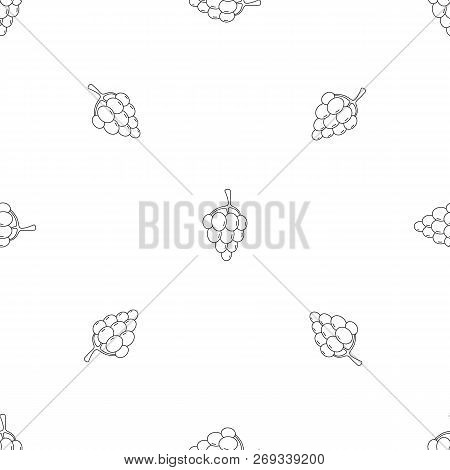 Sultana Grape Pattern Seamless Vector Repeat Geometric For Any Web Design