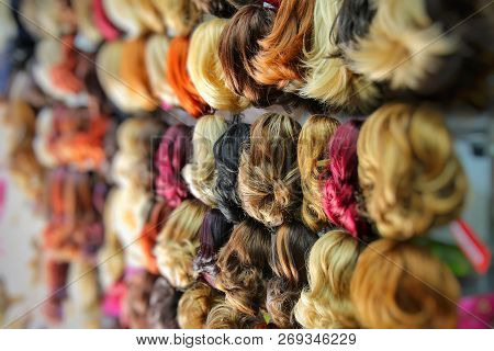 Toupee Imitation Hair Fashion Beauty Concept