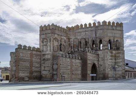 Walls Of Madrigal De Las Altas Torres In Avila