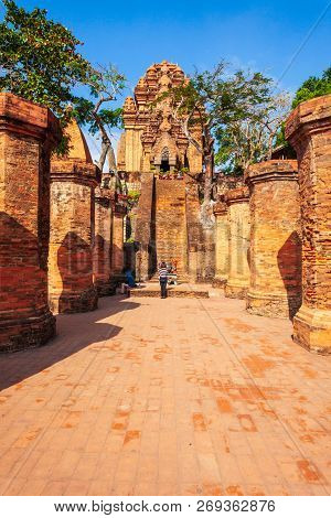 Ponagar Or Thap Ba Po Nagar Is A Cham Temple Tower Near Nha Trang City In Vietnam