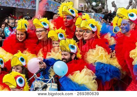 Carnival Parade In Xanthi, Greece